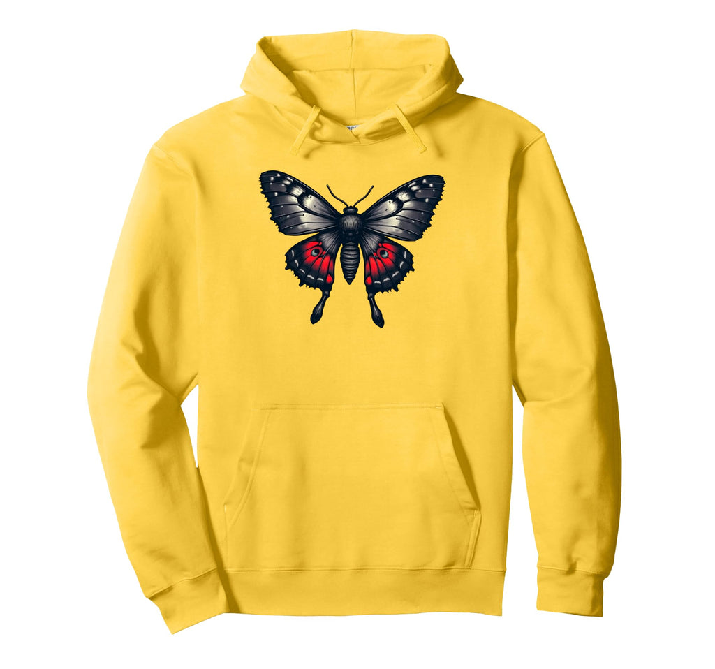 Mothman Antisocial Butterfly Hoodie - Aesthetic Graphic for Adults - T-Shirt, Sweatshirt, Hoodie