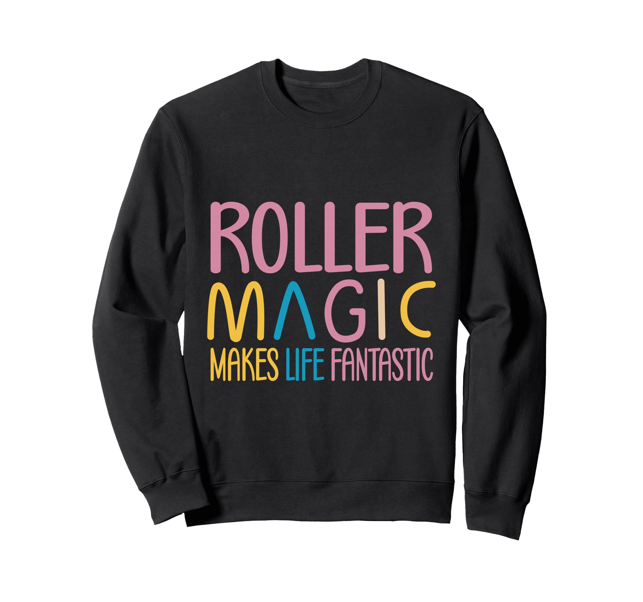 Roller Skate Party Roller Magic Sweatshirt - Custom Art Print for Adults - T-Shirt, Sweatshirt, Hoodie