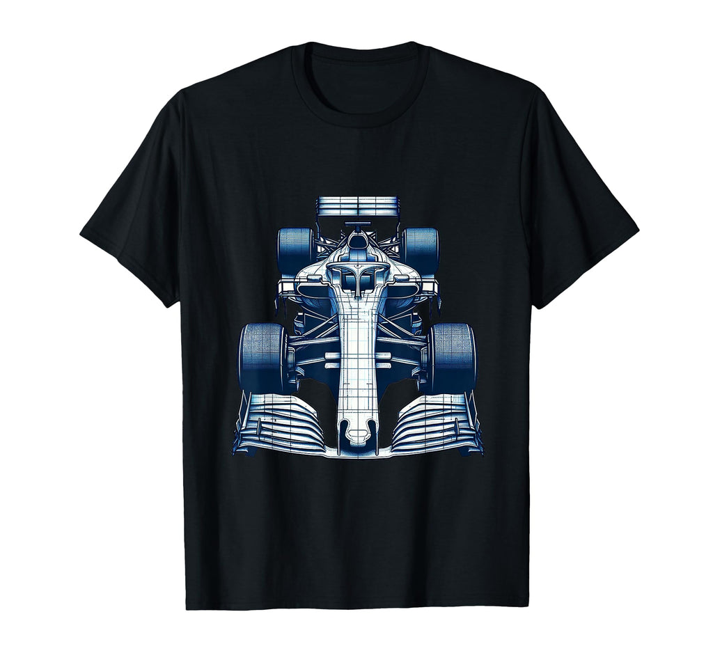 Race Motorsport Racing Blueprint T-Shirt - Aesthetic Graphic Unisex - T-Shirt, Sweatshirt, Hoodie