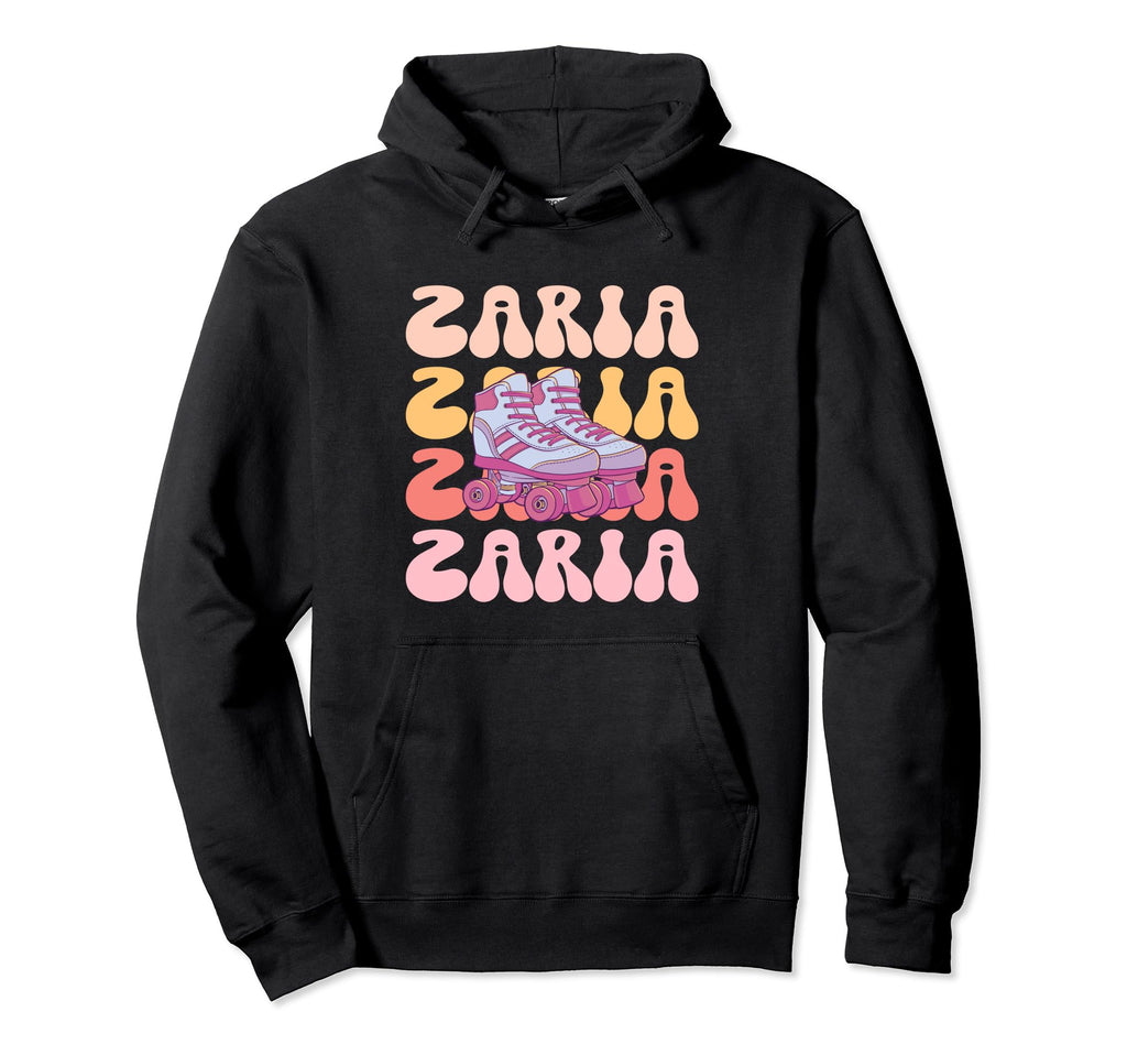 Zaria Name Roller Skating Hobby Hoodie - Fun Novelty Design Men Women - T-Shirt, Sweatshirt, Hoodie