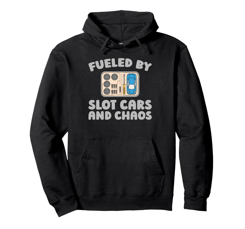Slot Cars Hobby Miniature Track Slot Hoodie - Custom Art Print Men Women - T-Shirt, Sweatshirt, Hoodie