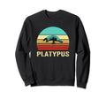 Sunset Platypus Sweatshirt - Novelty Apparel Unisex - T-Shirt, Sweatshirt, Hoodie
