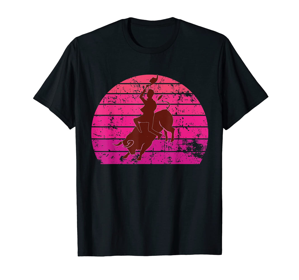 Bull Riding Cowboy Western T-Shirt - Streetwear Style for Adults - T-Shirt, Sweatshirt, Hoodie