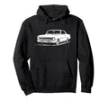 1966 1967 Nova Muscle Car Hoodie - Fun Novelty Design for Adults - T-Shirt, Sweatshirt, Hoodie