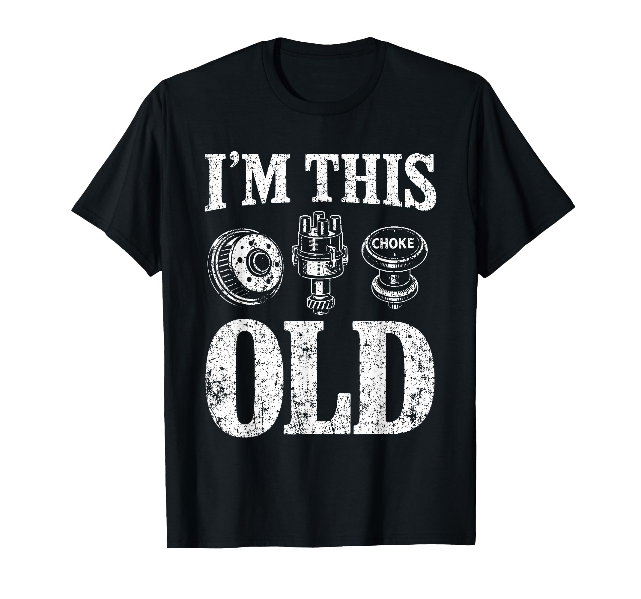 Im This Old Car Parts Mechanic T-Shirt - Unique Graphic Unisex - T-Shirt, Sweatshirt, Hoodie