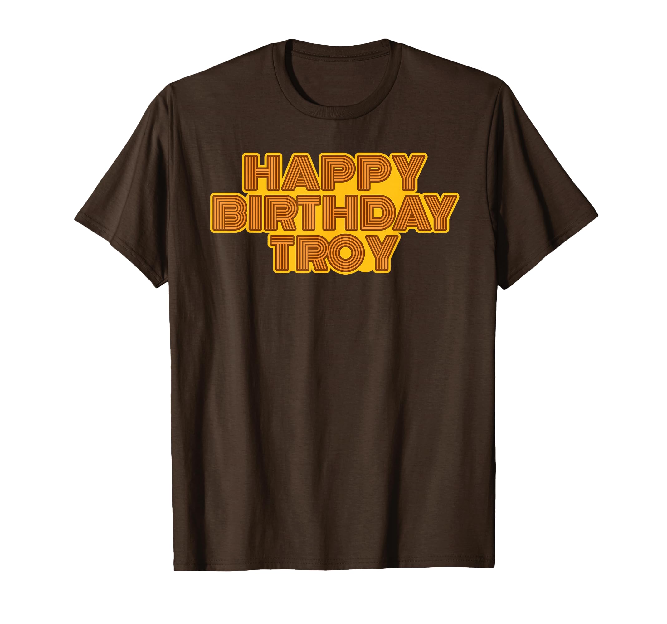 Happy Birthday Troy Personalized Name T-Shirt - Trendy Graphic Unisex - T-Shirt, Sweatshirt, Hoodie