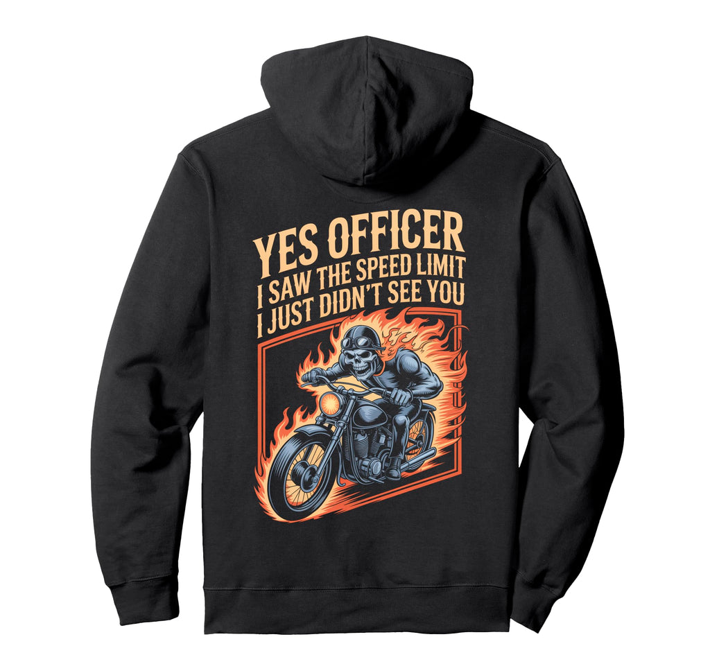 Motorcycle Riding Biker Funny Outfit Hoodie - Trendy Graphic Unisex - T-Shirt, Sweatshirt, Hoodie
