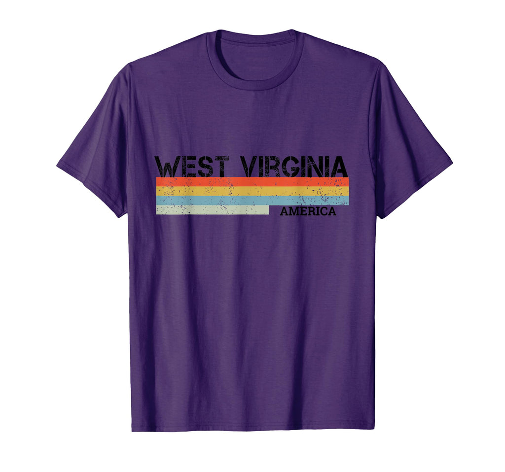 West Virginia Stripes Sweatshirt - Minimalist Print Unisex - T-Shirt, Sweatshirt, Hoodie