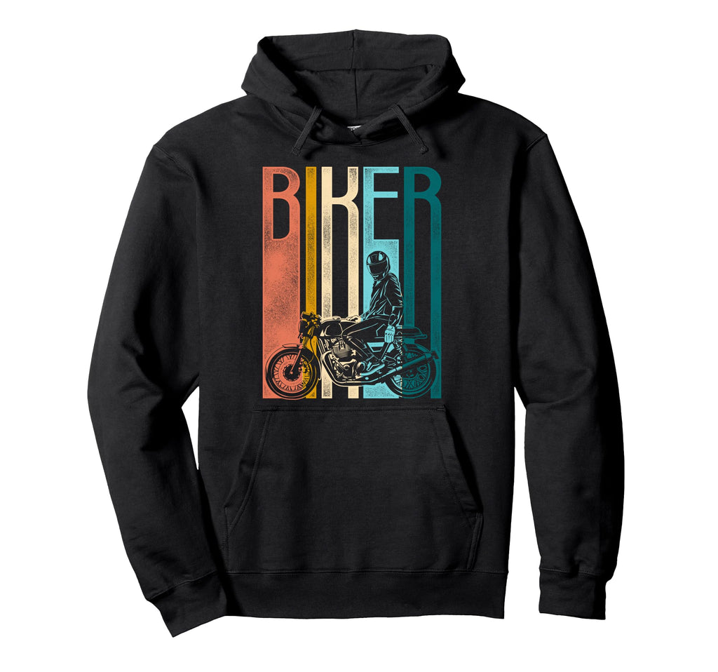 Motorcycle Biker Biker Hoodie - Novelty Apparel Unisex - T-Shirt, Sweatshirt, Hoodie