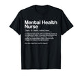 Mental Health Nurse Definition Mental T-Shirt - Graphic Print for Adults - T-Shirt, Sweatshirt, Hoodie