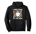 I Ghost People All Year Around Western Hoodie - Minimalist Print Unisex - T-Shirt, Sweatshirt, Hoodie