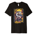 Sapporo City Synthwave 80S Dragon Asian T-Shirt - Graphic Print Unisex - T-Shirt, Sweatshirt, Hoodie