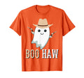 Boo Haw Ghost Autumn Western T-Shirt - Casual Everyday Wear Men Women - T-Shirt, Sweatshirt, Hoodie