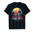 Synthwave Astronaut Cyberpunk 80S Sci T-Shirt - Trendy Graphic for Adults - T-Shirt, Sweatshirt, Hoodie