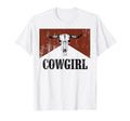 Bull Skull Cowgirl Western Life Country T-Shirt - Streetwear Style Unisex - T-Shirt, Sweatshirt, Hoodie