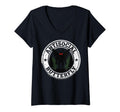 Womens Antisocial Butterfly V Neck T-Shirt - Trendy Graphic Men Women - T-Shirt, Sweatshirt, Hoodie