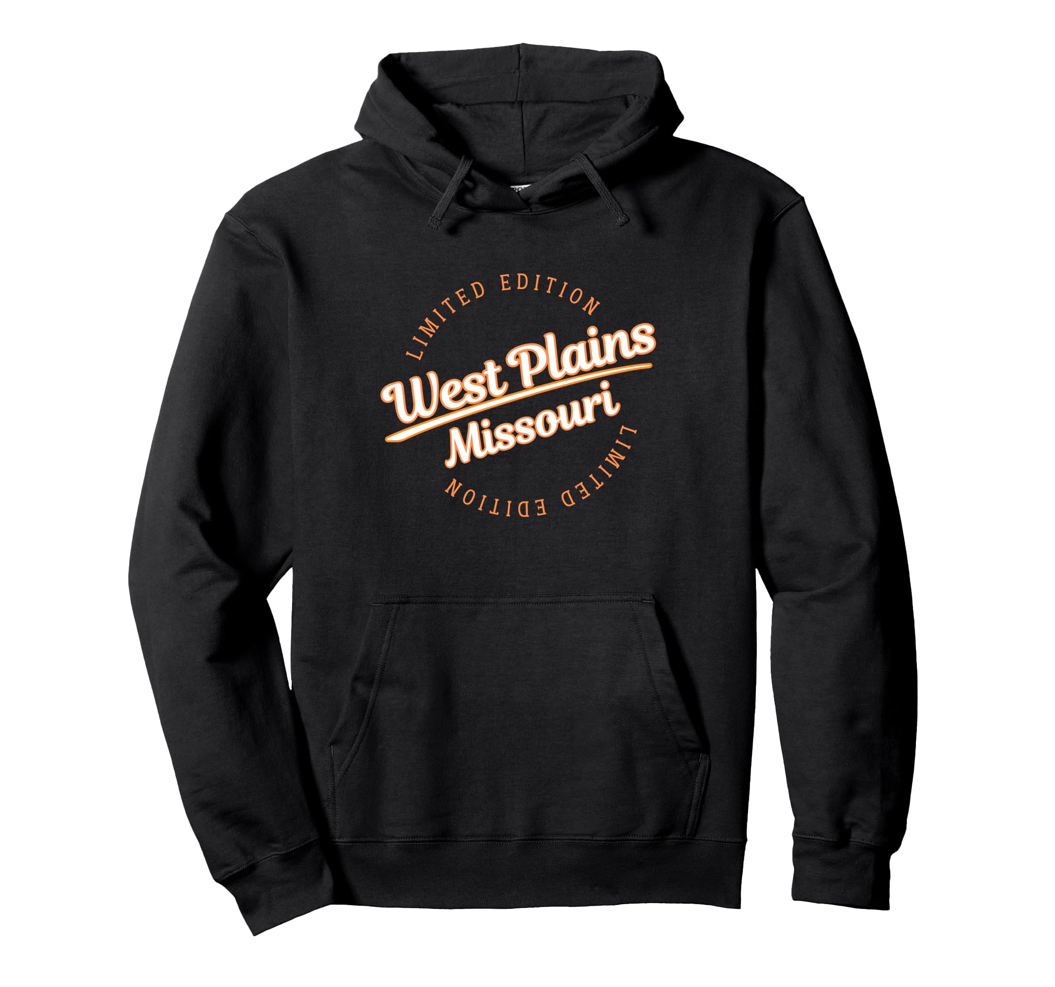 Athletic West Plains Mo Hoodie - Minimalist Print Men Women - T-Shirt, Sweatshirt, Hoodie