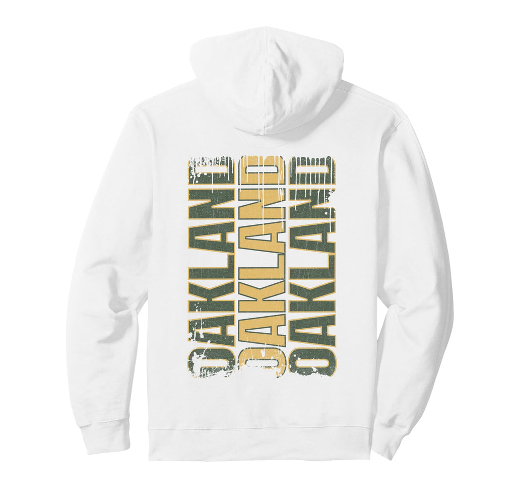 Oakland Home Turf Pride 70S Oak Hoodie - Aesthetic Graphic for Adults - T-Shirt, Sweatshirt, Hoodie