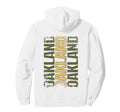 Oakland Home Turf Pride 70S Oak Hoodie - Aesthetic Graphic for Adults - T-Shirt, Sweatshirt, Hoodie