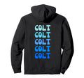 Colt Name Stack Hoodie - Streetwear Style Unisex - T-Shirt, Sweatshirt, Hoodie