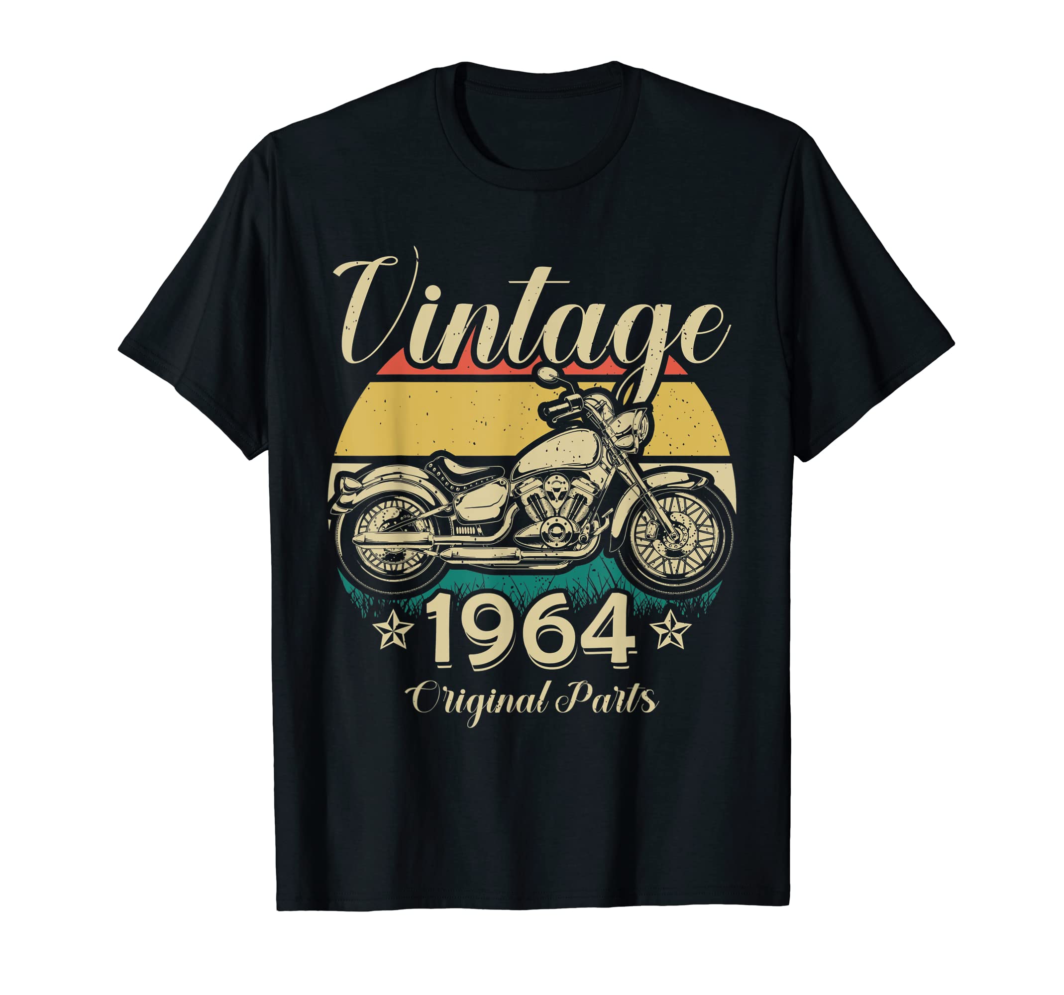 1964 Original Parts Motorcycle Rider T-Shirt - Minimalist Print for Adults - T-Shirt, Sweatshirt, Hoodie