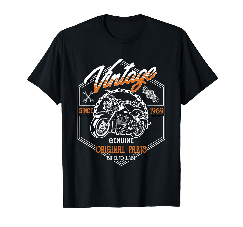 Birthday 1969 Gift Motorcycle 56 T-Shirt - Custom Art Print for Adults - T-Shirt, Sweatshirt, Hoodie