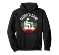 Mobility Scooter Gang Moped Hoodie - Casual Everyday Wear for Adults - T-Shirt, Sweatshirt, Hoodie