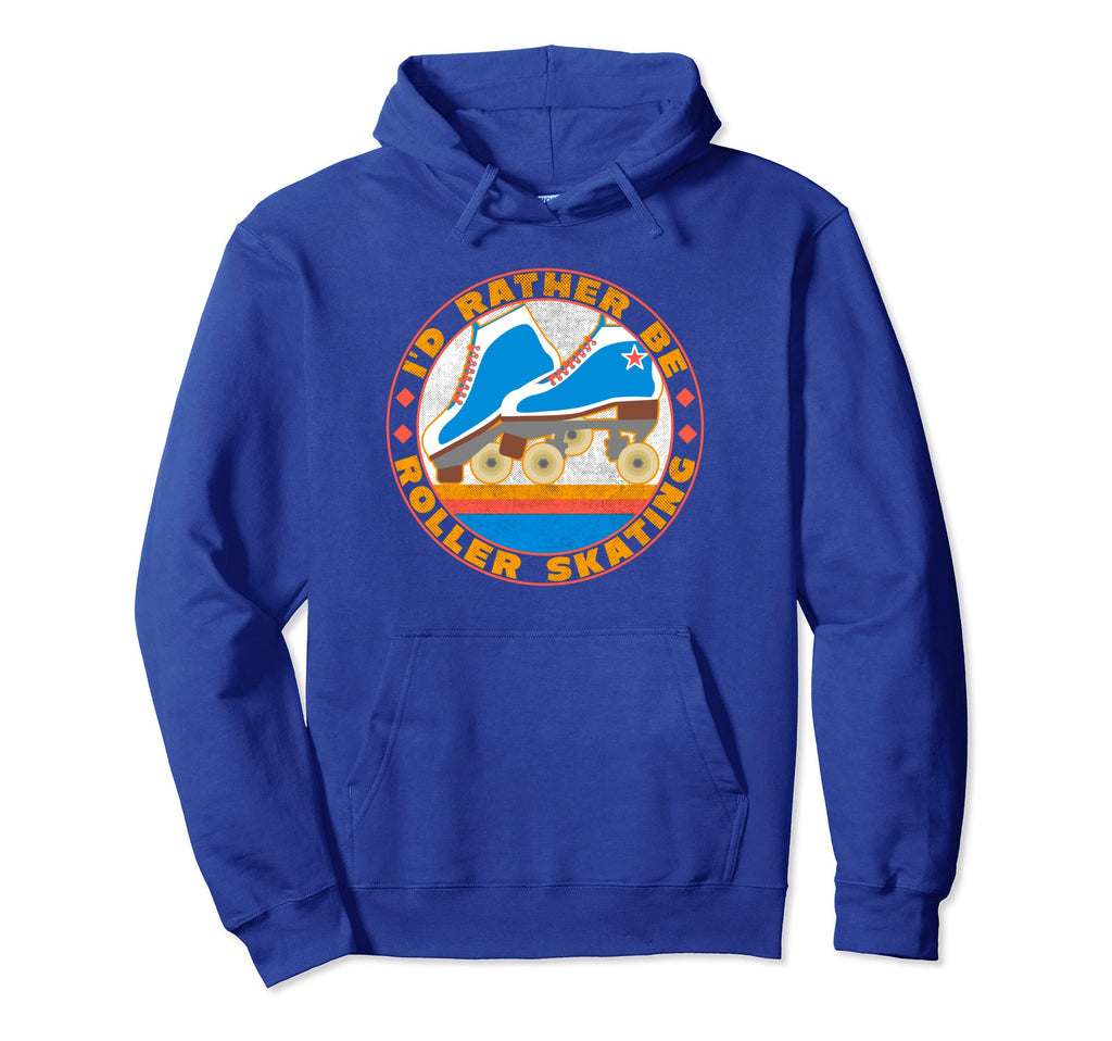 Roller Skates Skating Quad Shoes Id Hoodie - Novelty Apparel Men Women - T-Shirt, Sweatshirt, Hoodie