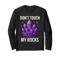 Amethyst Addict Healing Crystal Energy T-Shirt - Graphic Print Unisex - T-Shirt, Sweatshirt, Hoodie