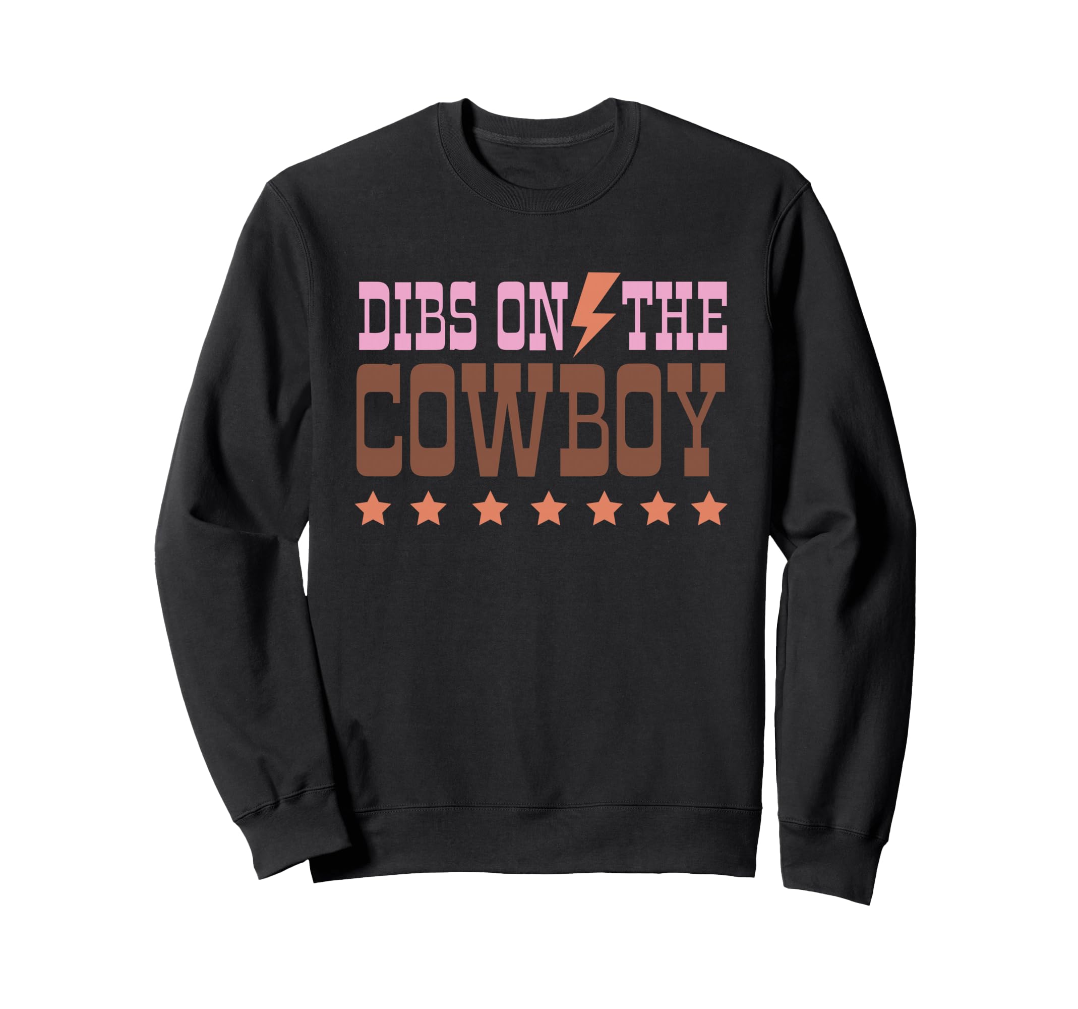 Dibs Cowboy Western Sweatshirt - Minimalist Print Unisex - T-Shirt, Sweatshirt, Hoodie