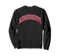 Mississippi Pride Collegiate Baseball Sweatshirt - Streetwear Style Unisex - T-Shirt, Sweatshirt, Hoodie