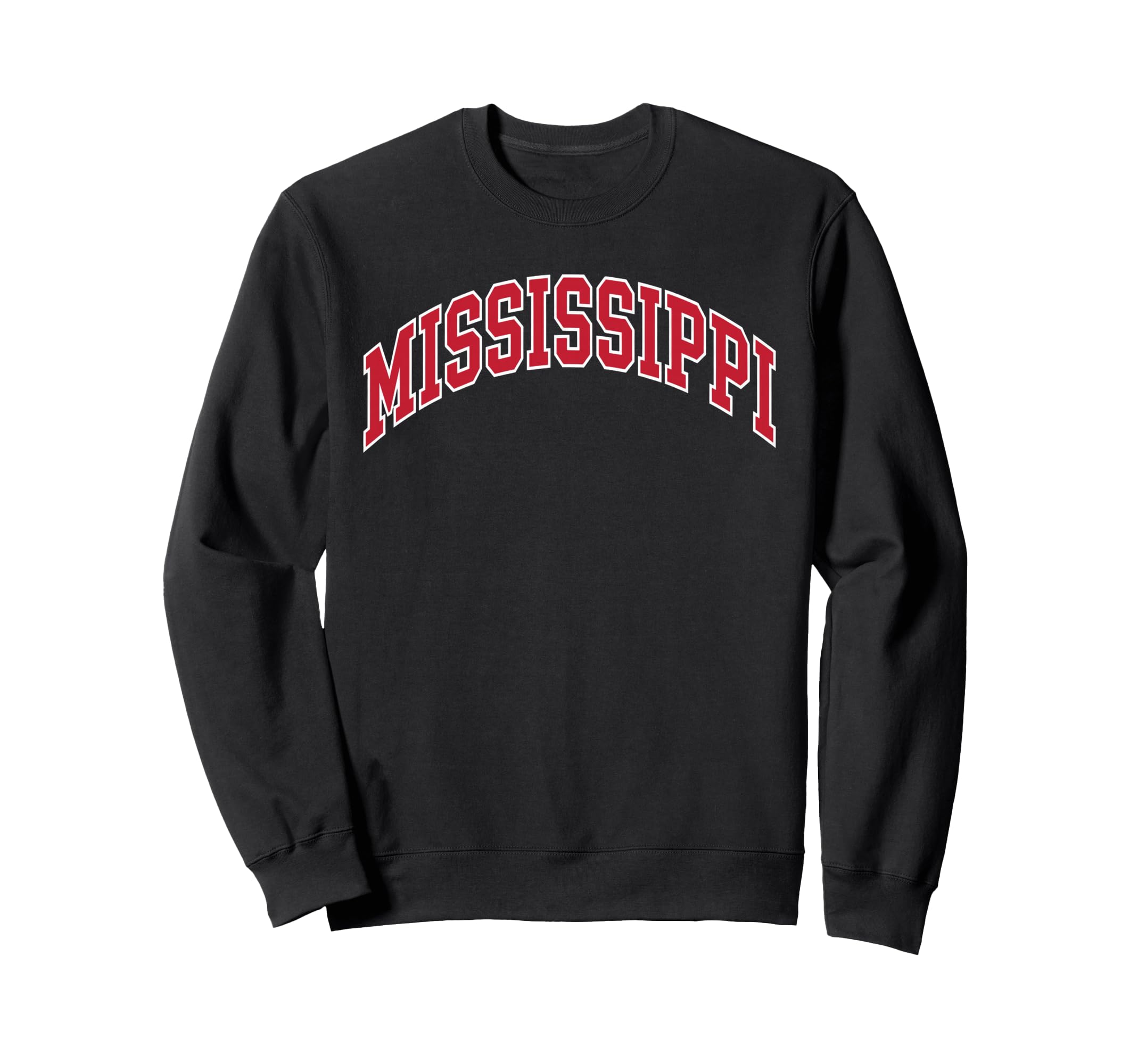 Mississippi Pride Collegiate Baseball Sweatshirt - Streetwear Style Unisex - T-Shirt, Sweatshirt, Hoodie
