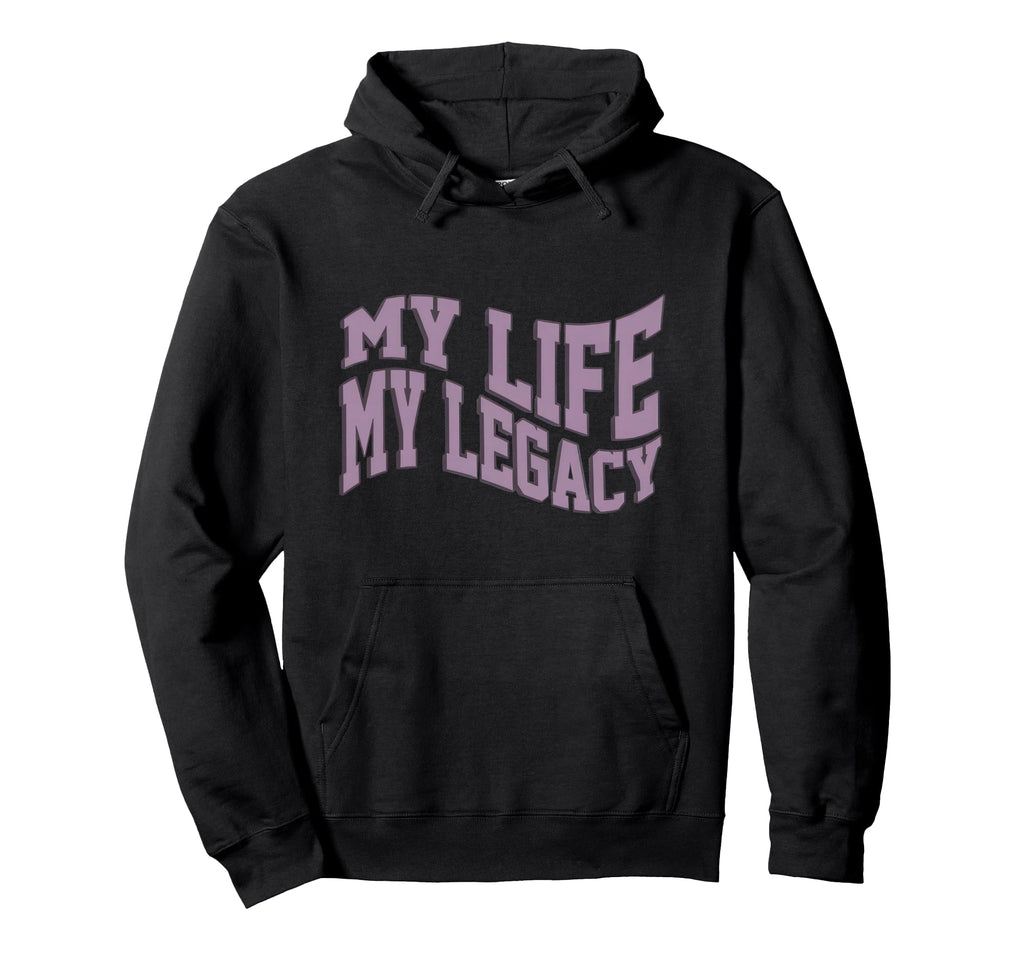 Bold Distorted Typography Grunge Hoodie - Casual Everyday Wear Men Women - T-Shirt, Sweatshirt, Hoodie