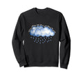 Cold And Rainy Mental Health Sweatshirt - Graphic Print Men Women - T-Shirt, Sweatshirt, Hoodie