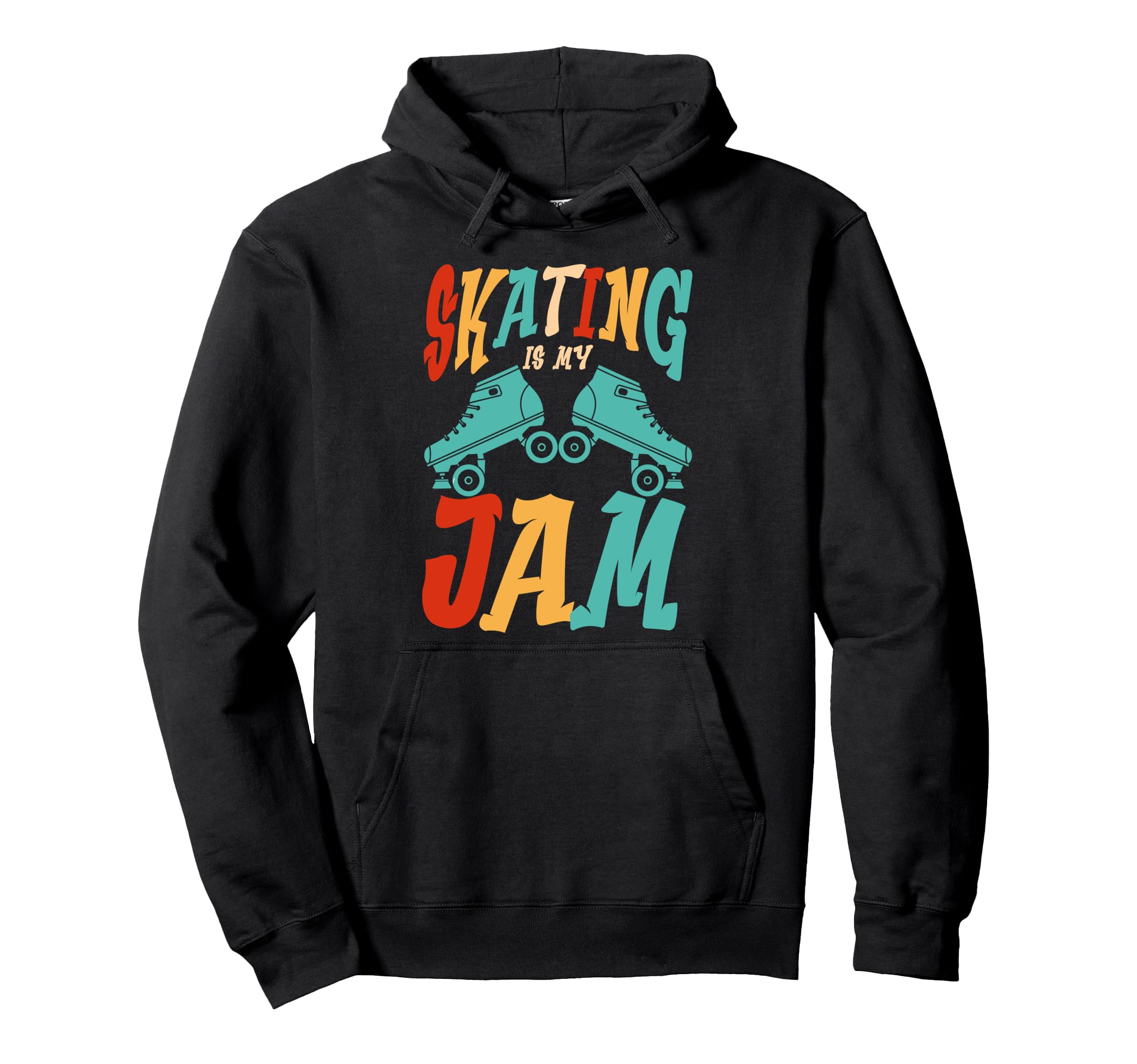 Roller Skating Skate 1970S Skating Is My Hoodie - Aesthetic Graphic Unisex - T-Shirt, Sweatshirt, Hoodie