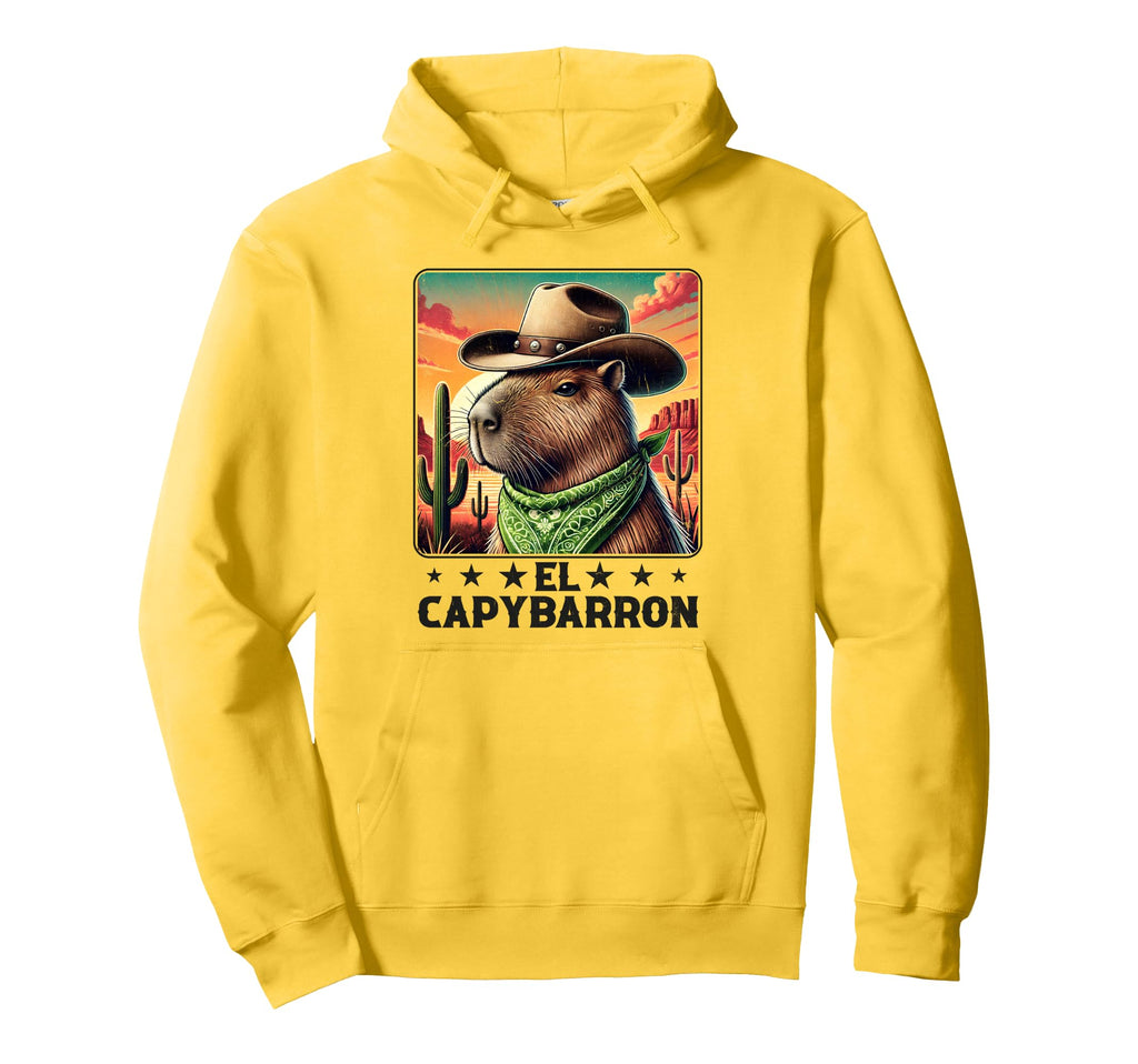 El Capybarron Mexican Desert Funny Hoodie - Streetwear Style Unisex - T-Shirt, Sweatshirt, Hoodie