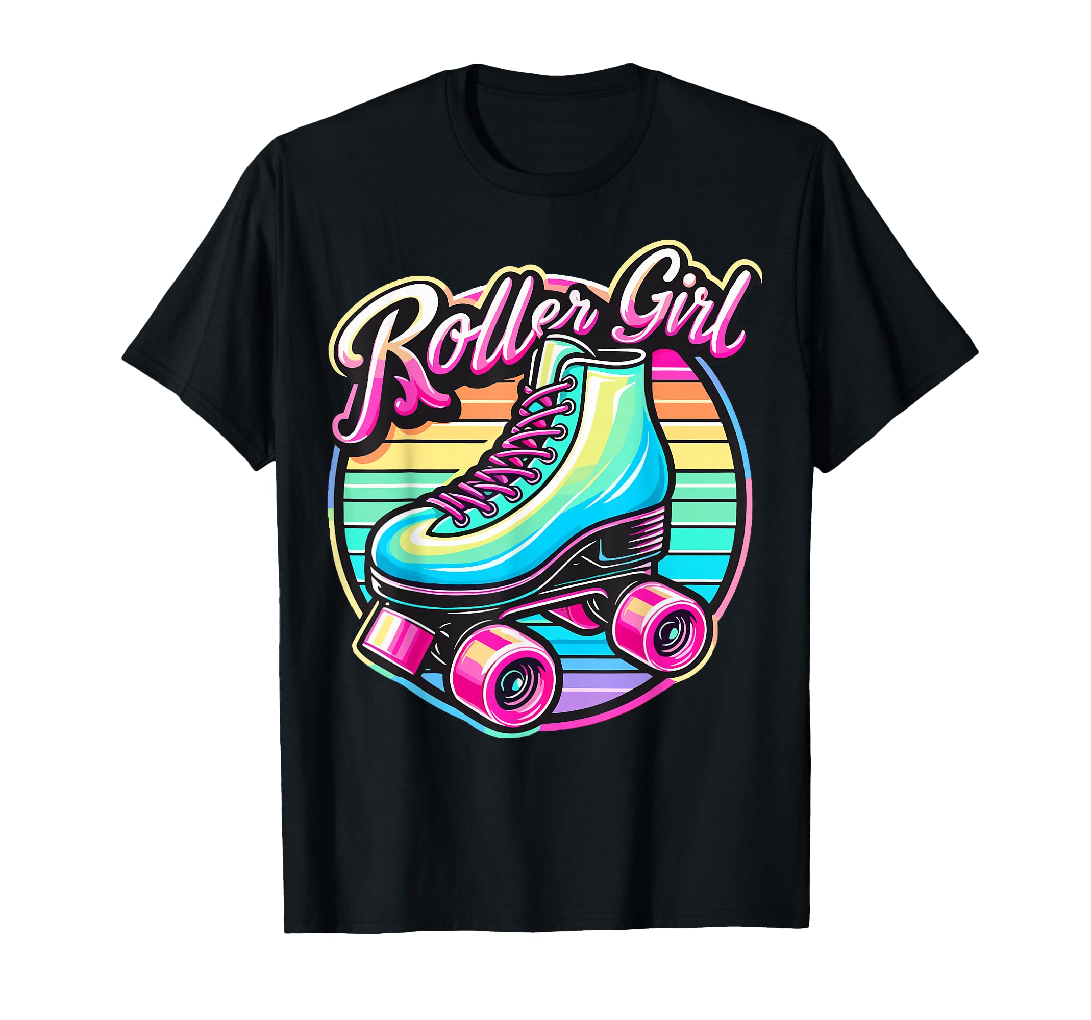 Roller 90S 80S Roller Skates T-Shirt - Aesthetic Graphic for Adults - T-Shirt, Sweatshirt, Hoodie