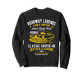 Automotive Nostalgia Car Cruise Sweatshirt - Unique Graphic Men Women - T-Shirt, Sweatshirt, Hoodie