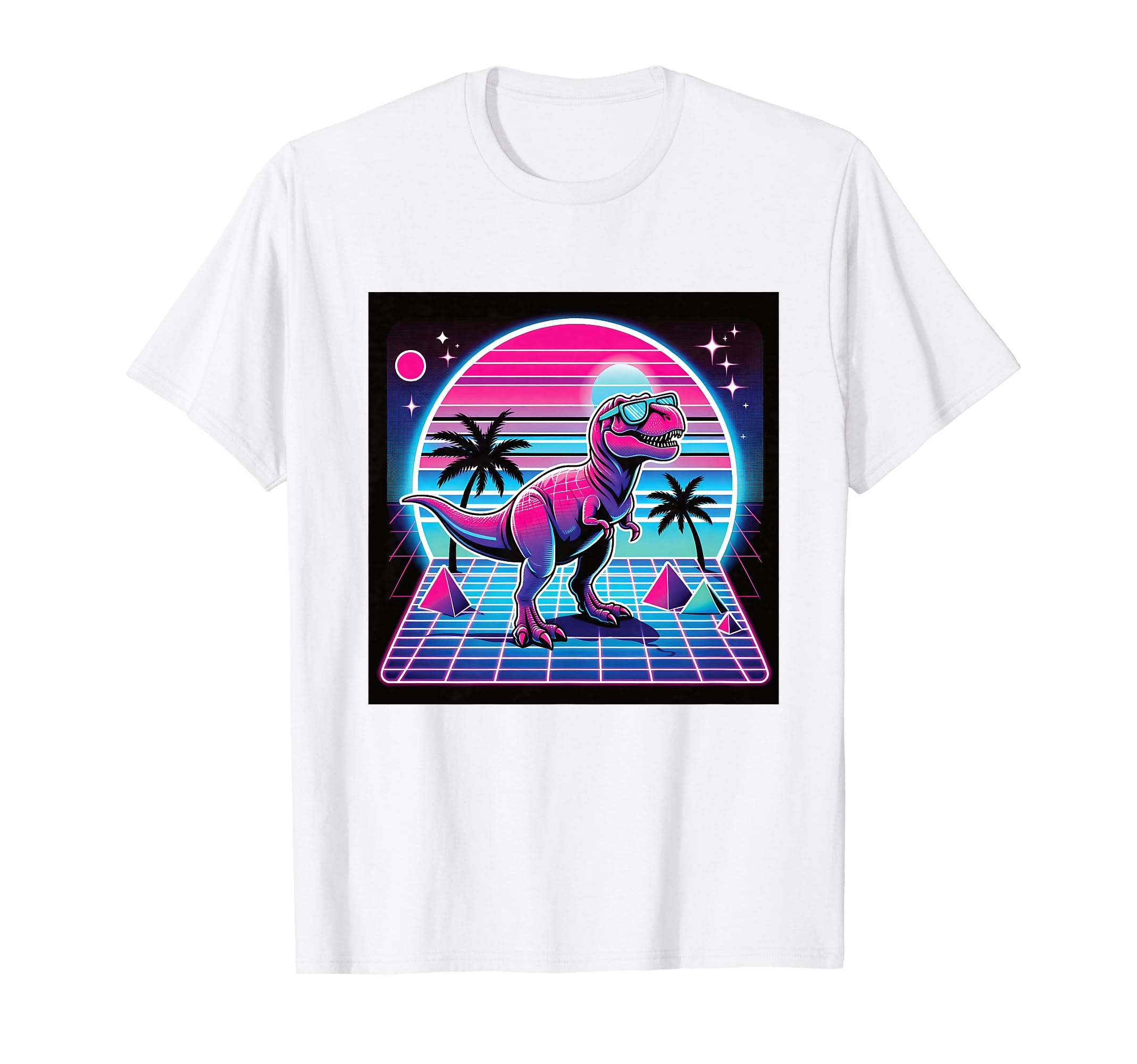 Retrowave Synthwave Aesthetic Vaporwave T-Shirt - Graphic Print Unisex - T-Shirt, Sweatshirt, Hoodie