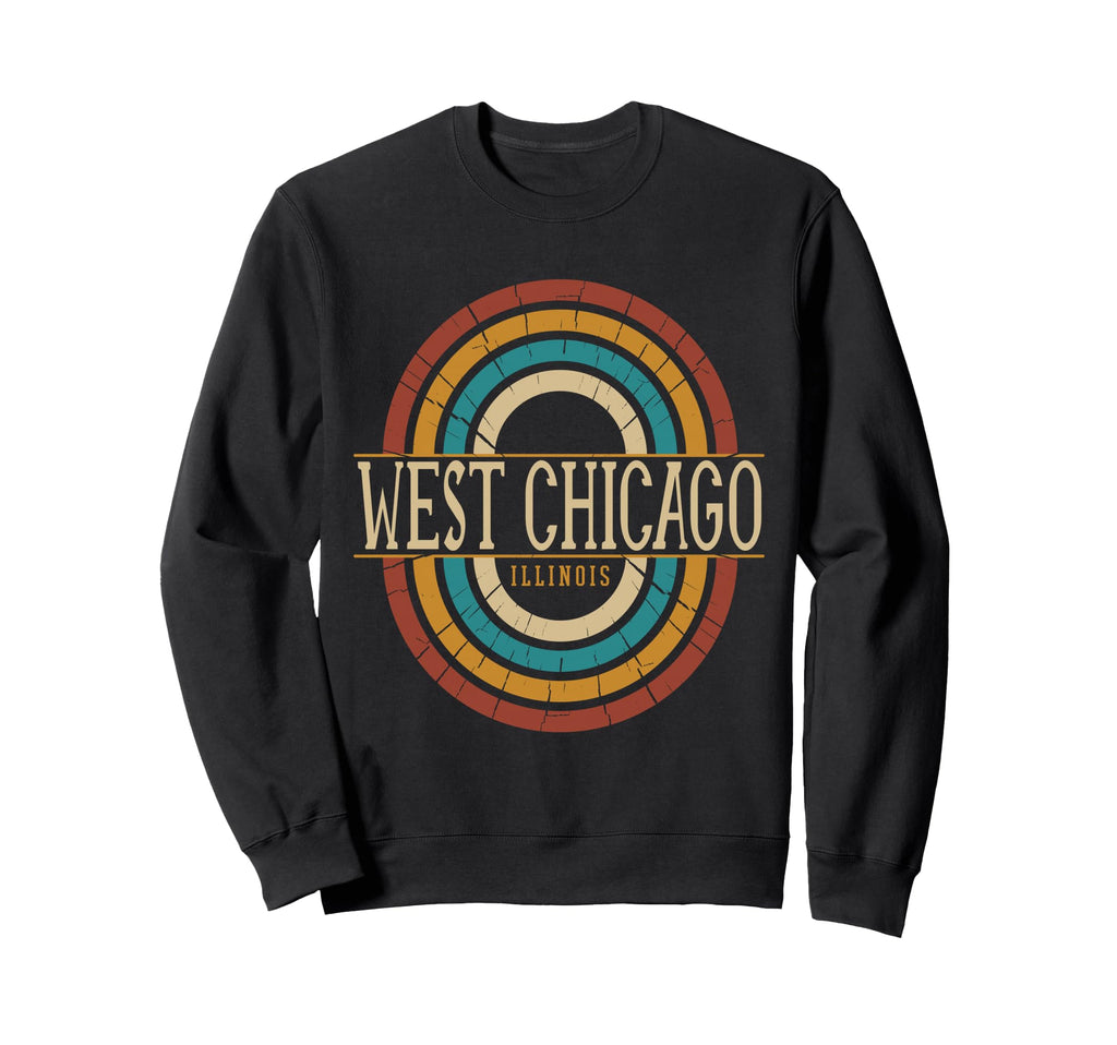 West Chicago Illinois Il Souvenirs Sweatshirt - Streetwear Style Unisex - T-Shirt, Sweatshirt, Hoodie