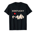 Kentucky Souvenir Hiking Mountains T-Shirt - Minimalist Print Unisex - T-Shirt, Sweatshirt, Hoodie