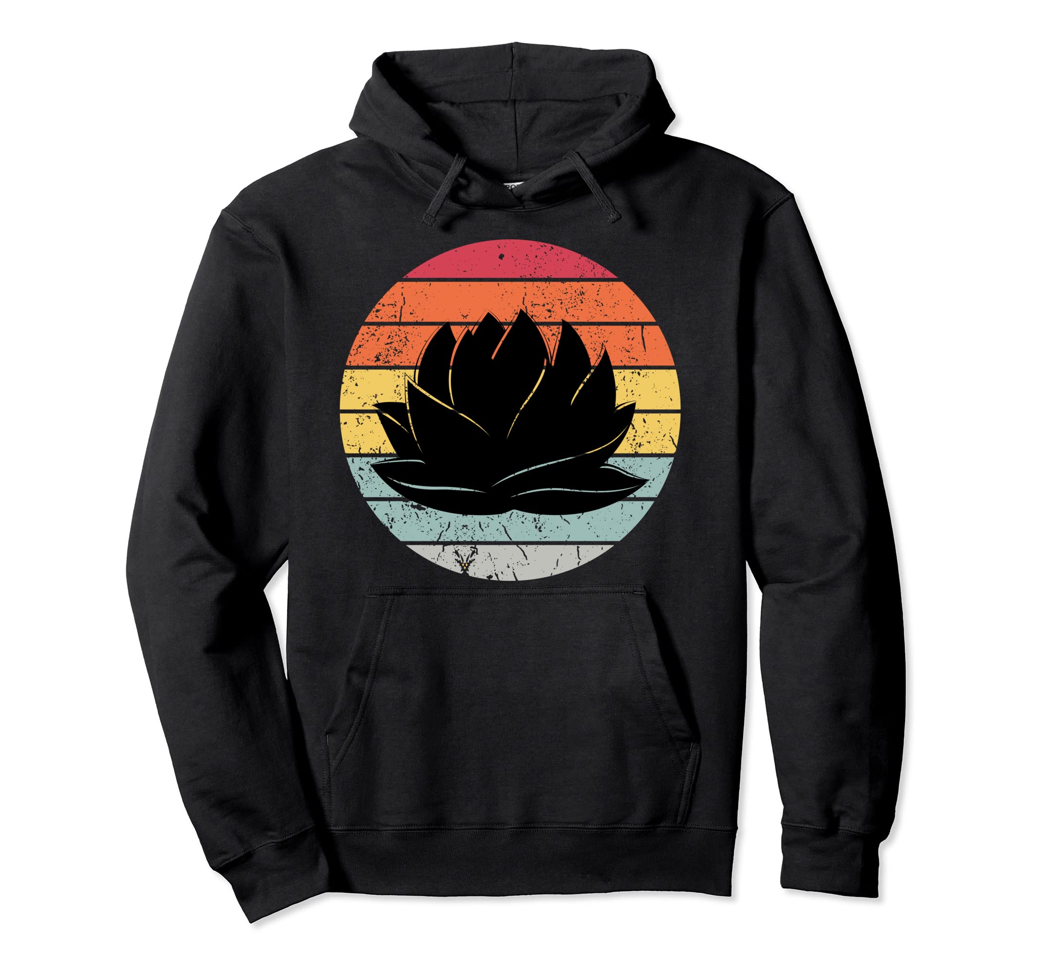 Lotus Yoga Day Zen Buddhism Hoodie - Streetwear Style for Adults - T-Shirt, Sweatshirt, Hoodie