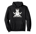Meditation Cat Yoga Pose Relaxing Animal Hoodie - Trendy Graphic for Adults - T-Shirt, Sweatshirt, Hoodie