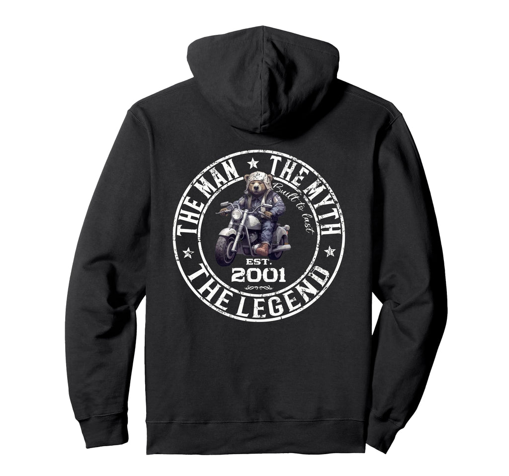 30Th Birthday Motorcycle Hoodie - Aesthetic Graphic for Adults - T-Shirt, Sweatshirt, Hoodie