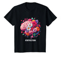 End Stigma Floral Brain Mental Health T-Shirt - Streetwear Style Unisex - T-Shirt, Sweatshirt, Hoodie