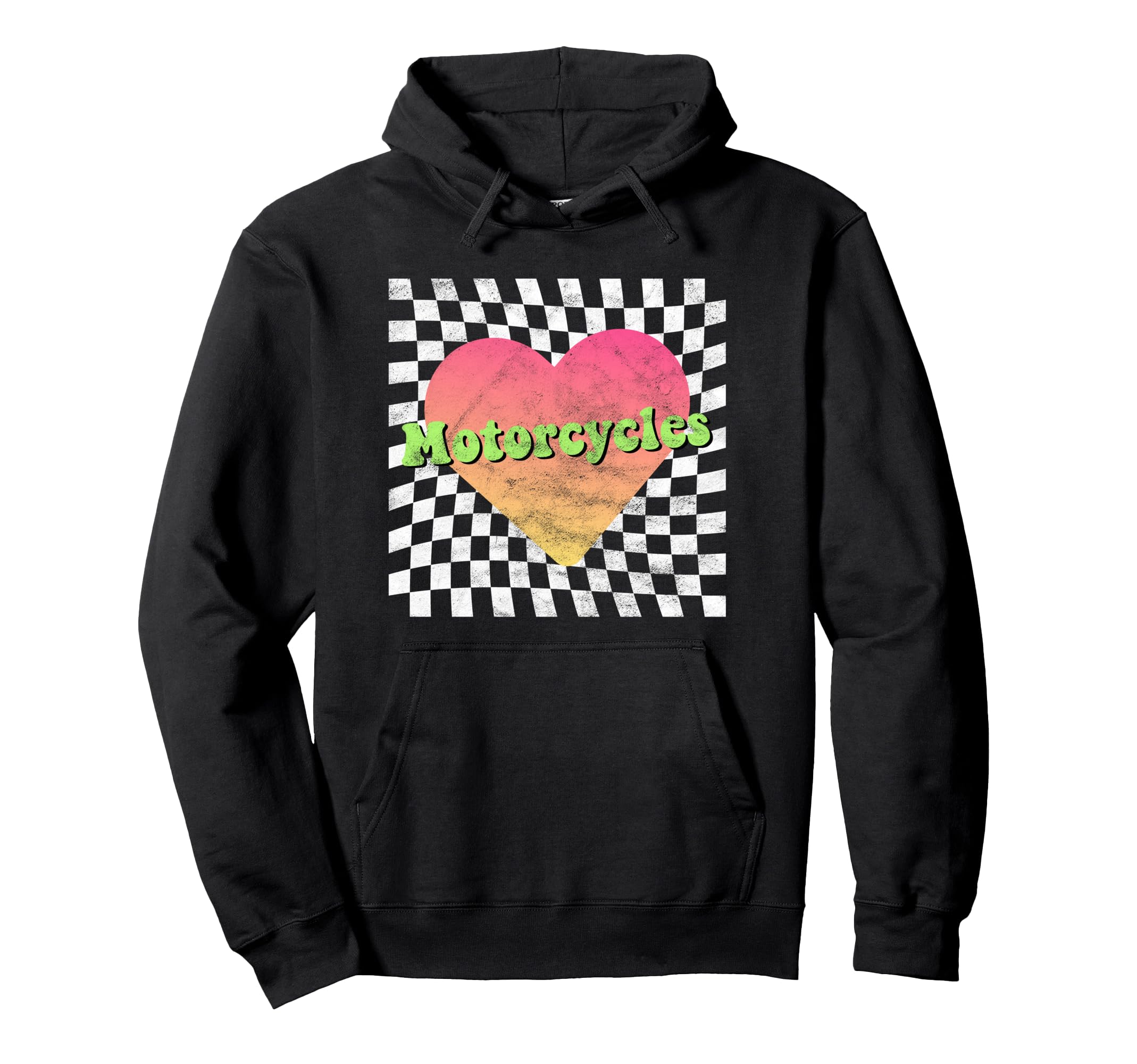 Motorcycles Motorcycle Lover Heart Hoodie - Minimalist Print Unisex - T-Shirt, Sweatshirt, Hoodie