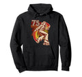 Groovy Glide Roller Skating 1975 Birthday Hoodie - Novelty Apparel Unisex - T-Shirt, Sweatshirt, Hoodie