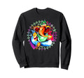 Ganesha Yoga Mandala Meditation Sweatshirt - Novelty Apparel for Adults - T-Shirt, Sweatshirt, Hoodie