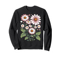 Wildflowers Flowers Pattern Summer Sweatshirt - Graphic Print for Adults - T-Shirt, Sweatshirt, Hoodie