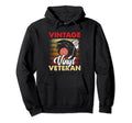 Vinyl Veteran Hoodie - Casual Everyday Wear for Adults - T-Shirt, Sweatshirt, Hoodie